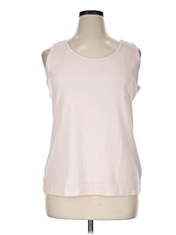 Lands' End Sleeveless T-Shirt (view 1)