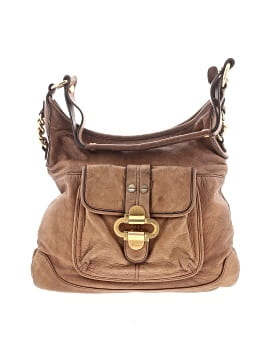 B Makowsky Leather Hobo