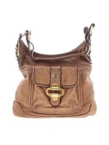 B Makowsky Leather Hobo (view 1)