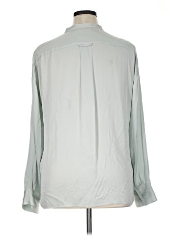 Vince. Long Sleeve Silk Top (view 2)