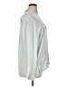 Vince. Silver Long Sleeve Silk Top Size XL - photo 4