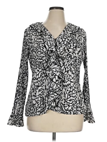 Fred David Long Sleeve Blouse (view 1)