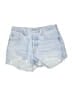 Levi's 100% Cotton Blue Denim Shorts Size 28 waist - photo 1