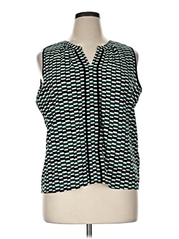 Calvin Klein Sleeveless Blouse (view 1)