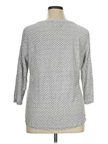Dana Buchman 3/4 Sleeve Blouse (view 2)