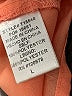 Entro 100% Polyester Orange Sleeveless Blouse Size L - photo 8