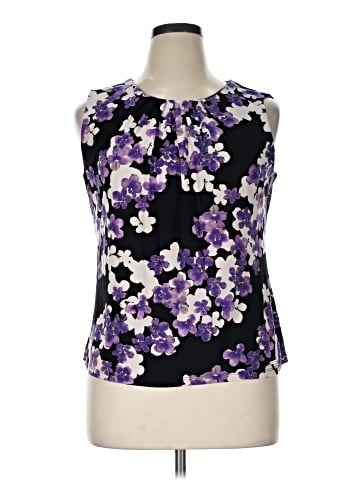 Calvin Klein Sleeveless Blouse (view 1)