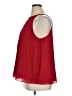 Ann Taylor LOFT Outlet 100% Polyester Red Sleeveless Blouse Size XL - photo 5