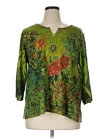 DressBarn 3/4 Sleeve Blouse (view 1)