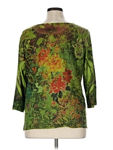 DressBarn 3/4 Sleeve Blouse (view 2)