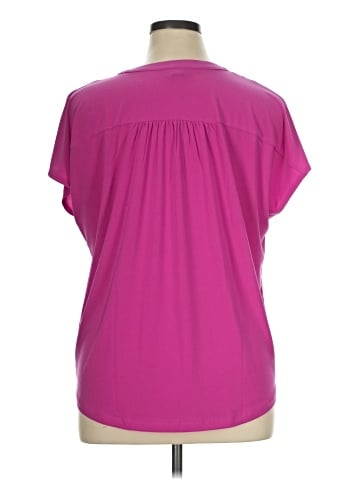 Jones New York Short Sleeve Blouse (view 2)