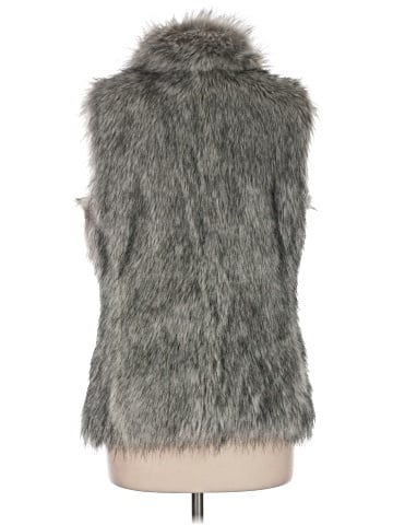 White House Black Market Faux Fur Vest (view 2)