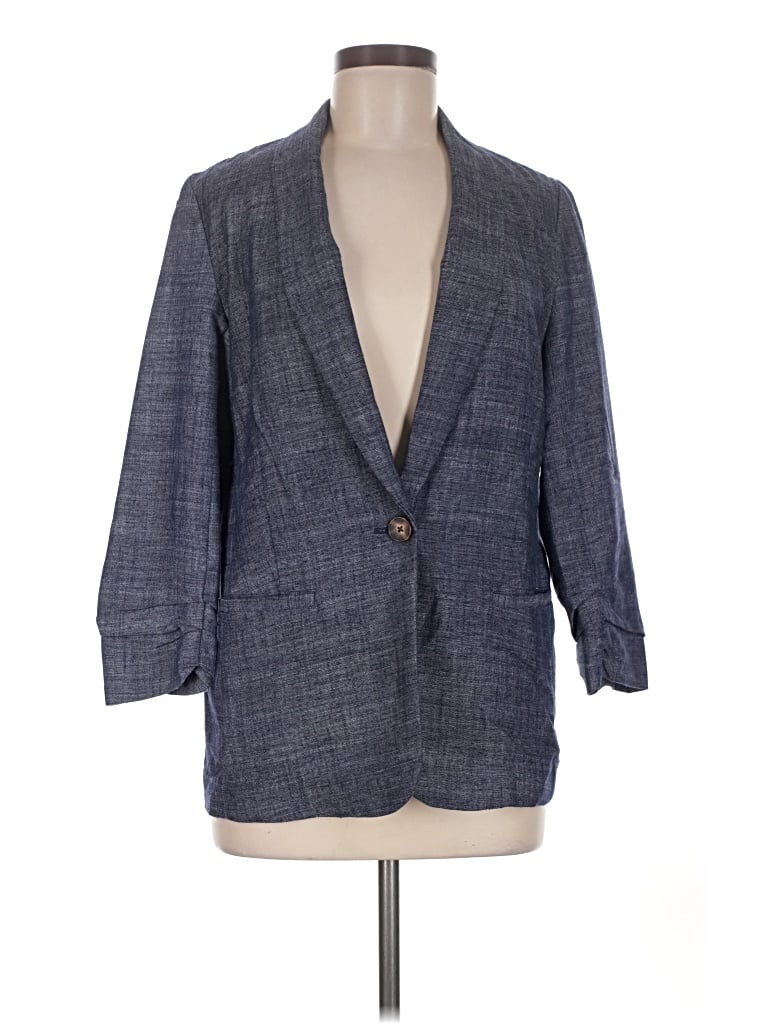 Pre-owned Lc Lauren Conrad Blazer Jacket In Gray