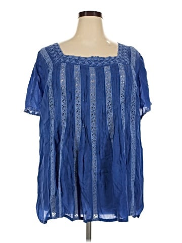 Johnny Was Short Sleeve Blouse (view 1)