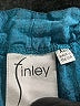 Finley Teal Short Sleeve Blouse Size XL - photo 7