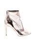 BCBGeneration Metallic Silver Heels Size 8 - photo 1