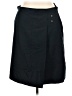 Lands' End Solid Black Casual Skirt Size 16 - photo 1