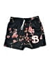 Assorted Brands 100% Polyester Floral Black Board Shorts Size M (youth) - photo 1