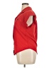 Love 100% Polyester Red Short Sleeve Blouse Size 1X - photo 5