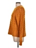 Lucky Brand Solid Orange Pullover Sweater Size L - photo 5