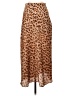 Unbranded Animal Print Tan Brown Casual Skirt Size 2 - photo 1