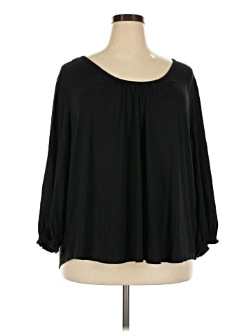 a.n.a. A New Approach 3/4 Sleeve T-Shirt (view 1)