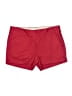 J.Crew 100% Cotton Solid Red Shorts Size 2 - photo 1
