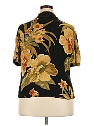 Carole Little Short Sleeve Blouse (view 2)