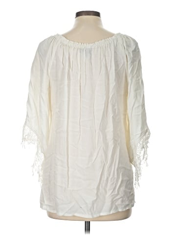 Melissa Paige 3/4 Sleeve Blouse (view 2)