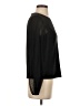Zara 100% Polyester Black Long Sleeve Top Size S - photo 4