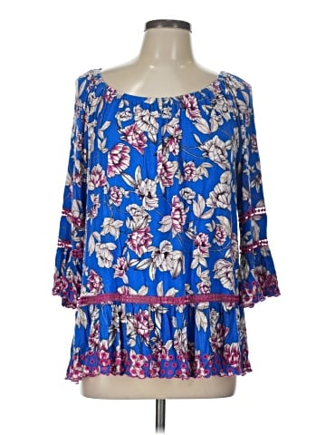Fever 3/4 Sleeve Blouse (view 1)