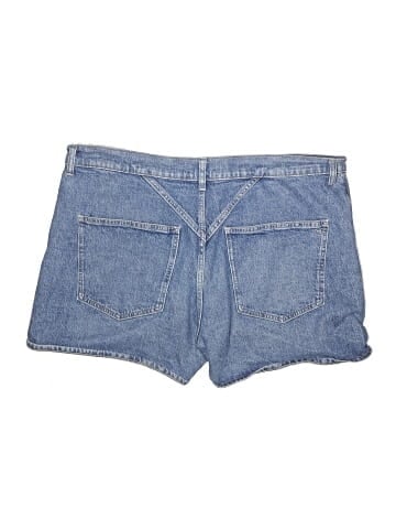 Madewell The Mid-Length Momjean Short in Juneau Wash: Yoke Edition (view 2)