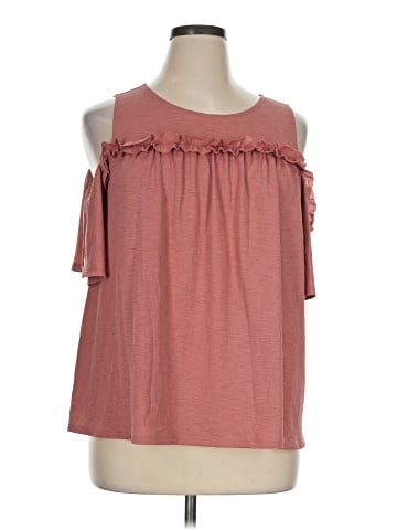 LC Lauren Conrad Sleeveless Blouse (view 1)