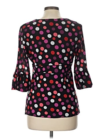 Style&Co 3/4 Sleeve Blouse (view 2)