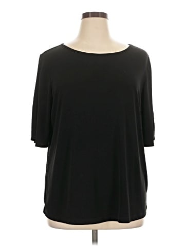 Susan Graver 3/4 Sleeve Top (view 1)