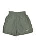 Nike 100% Polyester Solid Green Athletic Shorts Size XS (kids) - photo 1