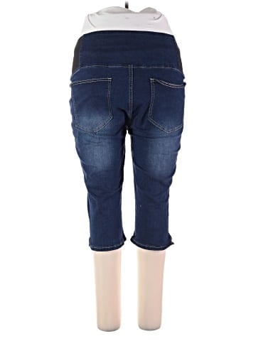 Shein Curve Denim Shorts (view 2)