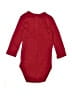 Air Jordan Red Long Sleeve Onesie 3-6 MO / 6 MO - photo 2