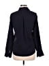 Lands' End Black Blue Long Sleeve Blouse Size 6 - photo 2