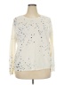Nic + Zoe Stars Ivory Pullover Sweater Size XXL - photo 1