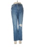 Kut from the Kloth Hearts Blue Jeans Size 8 - photo 1
