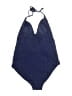 Boden Chevron-herringbone Blue One Piece Swimsuit Size 10R - photo 2