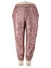 Ann Taylor LOFT 100% Polyester Metallic Silver Sweatpants Size XXL - photo 1