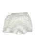 Unbranded 100% Polyester Stripes Gray Shorts Size S - photo 1