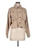Topshop 100% Cotton Tan Jacket Size 8 - photo 1