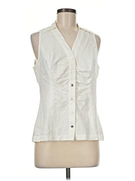 Michael Michael Kors Sleeveless Button Down Shirt