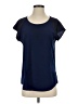 Express Outlet Blue Short Sleeve Top Size S - photo 1