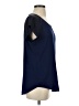 Express Outlet Blue Short Sleeve Top Size S - photo 4