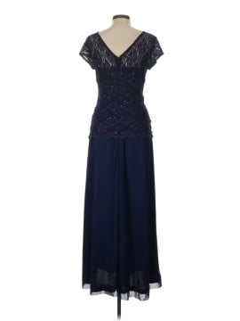 blu sage lace dress Women's Dresses On Sale Up To 90% Off Retail length skirt _brand_David-Meister Sexy Sheer Lace Applique SIZE:10.5