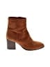 J.Crew 100% Leather Brown Ankle Boots Size 8 - photo 1